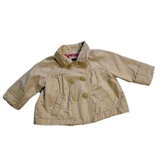 Baby Gap Toddler Girls Khaki Floral Jacket, Size 5 Years