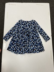 Polar o Pyret Toddler Dress Navy And Blue Size 12-18 Months