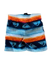 Quiksilver Boys 12M 3-Piece Swim Trunks Lot Multicolor Drawstring Elastic