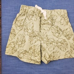 Baby Boy Shorts Lot Dinosaur Tropical Leaves Carter’s 6-9 mo vacation summer