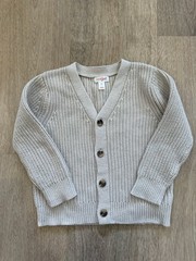 Cat And Jack Knitted Button Up Sweater Size 5t