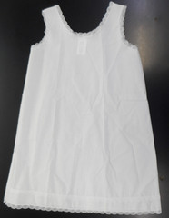 Infant-Toddler-Girls J.C. Collections White Cotton Slip Sizes 24 Months – 6
