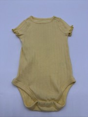 Garanimals One Piece Toddler Girls Size 12M Yellow Solid .#47353
