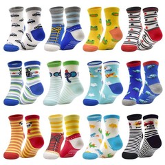 Toddlers Socks Kids Non Slip Grips Sticky Slippery Toddler Boys Girls Childre…