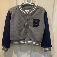 Bearpaw Toddler Varsity Cotton And Polyester Jacket, 2T