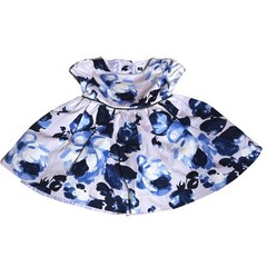 Janie and Jack Floral Dress Baby 3-6 Months Blue Lavender Excellent Tulle Skirt