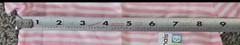 Designer girls 6-9 months clothes shirt pink white stripes