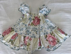 Boutique Hand Made Original Berry Patch Dress 6 Months