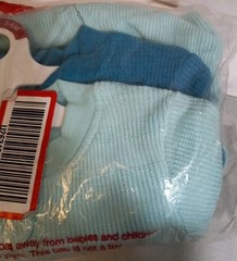 Cloud Island Infant Sleepers 3-6M Blue NWT Inverted Zipper