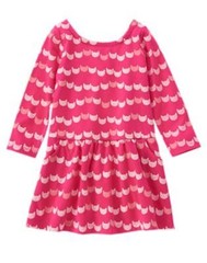 NWT Gymboree Pink Cat Kitty Dress 12 18 24mo 2T Toddler Girls Everyday Playwear
