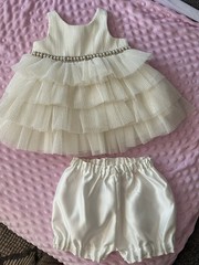 Couture Princess Dress Size 9 Months