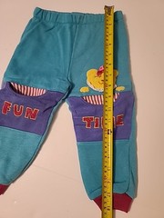 Vintage 90s Kids 2 Piece Lounge Set Colorful Animals Carousel WOW