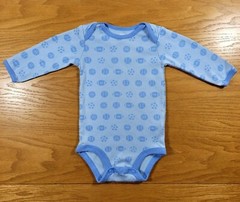 Sports Ball Logos Football Baseball Baby One Piece Outfit Infant 3-6 Months 3-6M