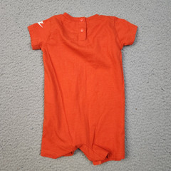 Boy’s Orange NIKE Romper SIze 6 Months Boy’s Apparel Toddler Activewear Snap