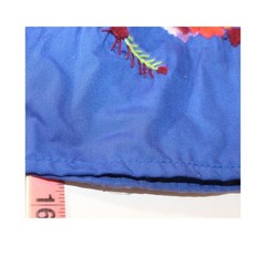 Unbranded Mexican Peasant Dress Floral Embroidered Toddler Blue 18-24 months