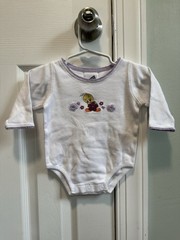 Vintage Warner Bros. Studio Store Looney Tunes Tweety Bird Baby Bodysuit 6-9 mo