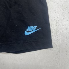 Nike Black Elastic Waistband Corner Logo Sweatshorts Toddler Boys Size 2T