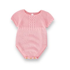 Laurenza’s Pink Knit Romper