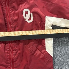 Professional Sports Club Windbreaker Toddler Size 3T Maroon OU Sooners Hooded