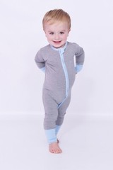 6-12M SKY SHOWERS ECO-FRIENDLY BAMBOO SLEEPEAZ | BABY GROW | RRP£28