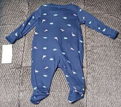 Baby Boy Size Preemie Premature Sleep & Play Carter’s Dinosaurs New With Tags
