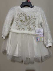Girls Disney Classic Long Sleeve Dress Size 2T New With Tags