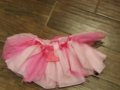 Amscan 1st BIRTHDAY Girl INFANT TUTU ~ First Party Skirt Pink Tulle