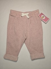 Circo Baby Girls Pink pants 0-3 Months Elastic Waist