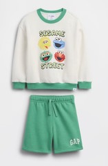 baby Gap Sesame Street Two-Piece Sweat Set Size 4Toddler New