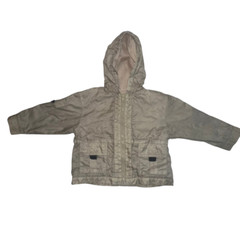 Vintage Small Steps Raincoat 24 Month Infants Green Y2K Outdoor Gorpcore Jacket