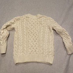 Hope & Henry Toddler Tennis Sweater 18-24 Month Cable-knit Organic Cotton Fisher