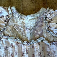Easy Peasy Girl’s Cotton Dress Cottagecore 3T Tiered Gauze Prairie Ruffles