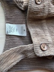 Carter’s Ribbed Velour Overalls