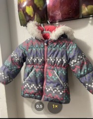 London Fog Toddler Girl’s Jacket With Hood Coat Pockets Fall Size 4T # 4