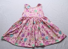 Mila & Rose Baby Girls Ice Cream & Shout Tank Twirl Dress AC2 Pink Size 12-24M