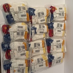 NEW Wholesale Lot 36 Pairs Lands End Barnyard Farm Animals Baby Infant Socks XXS