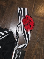 Way To Celebrate Halloween Pirate Tutu Bodysuit w/ Headband 0 3 12 Months Outfit