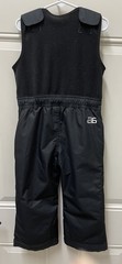 Toddler Arctix Black Fleece Bib Snow pants Size 3 T