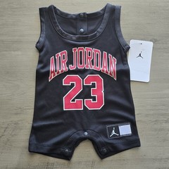 Baby Boys Air Jordan Jersey Romper One Piece With Snaps Tank Size Newborn