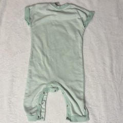 Ms. Rachel 12M Green Graphic Print Music Romper Knit Snap Crew MPN FL2563807RH