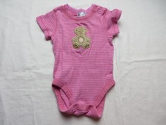 Childrens Place Girls Outfit 3 Pc Pants Hooded Jacket One Piece 3 – 6 Mos #6889