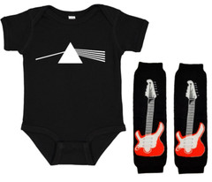 Pink Floyd Logo Infant Bodysuit Shirt Set Outfit
