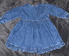 Warner Bros. Studio Store Tweety Blue Denim Fit & Flare Dress 18M
