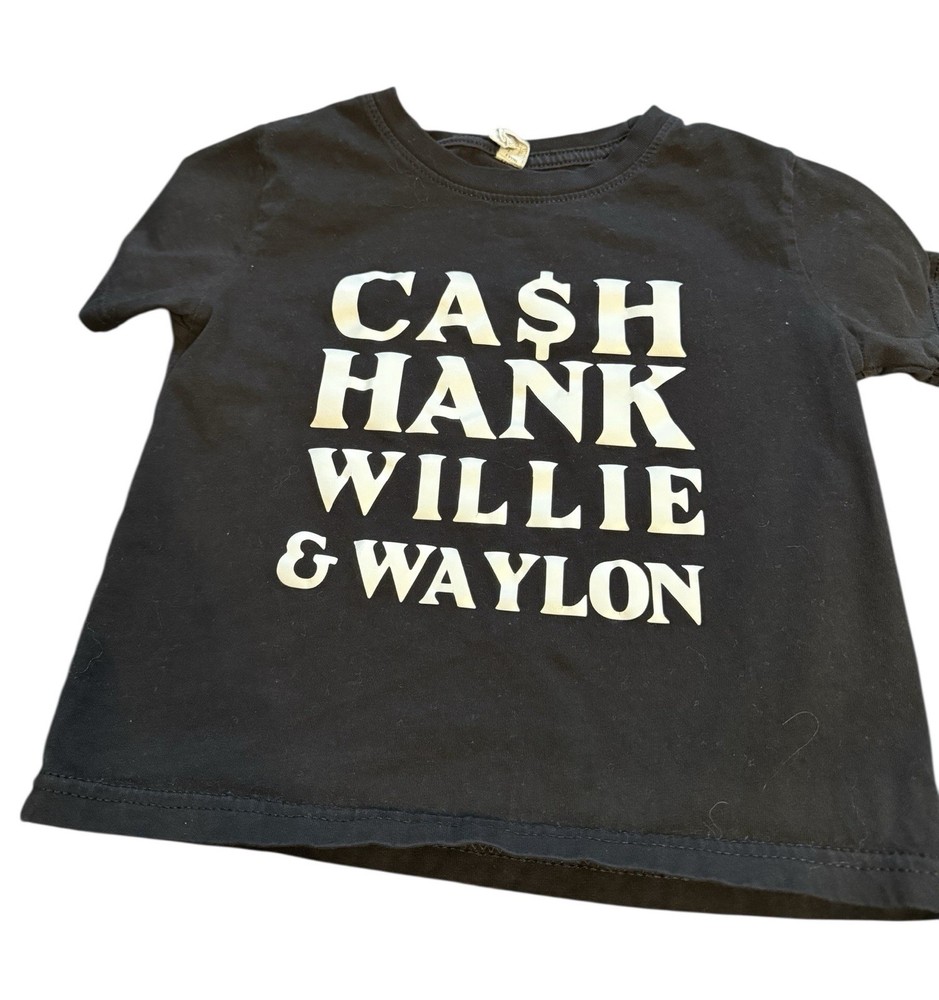Rabbit Skins Graphic Country Music Legends T-shirt Size 3T