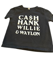 Rabbit Skins Graphic Country Music Legends T-shirt Size 3T