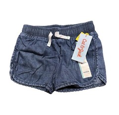 Cat & Jack Toddler Girls’ Woven Pull-On Shorts- Dark Blue 4T