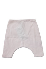 Bonpoint Girls Elastic Waistband Cropped Pants Pink Cotton Size 6 Months