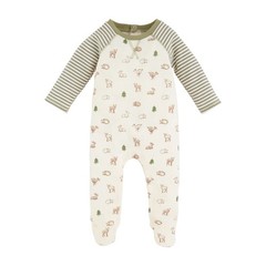 Mud Pie H4 Baby Boy Deer Waffle Knit Footed Sleeper 12150120 – Choose Size