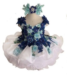 Jenniferwu Infant Toddler Baby Newborn Little Girl’s Pageant Party Dress