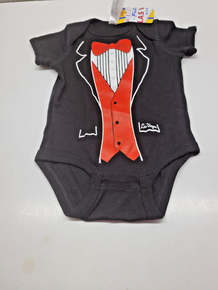 6 Months LV Tuxedo Onsies